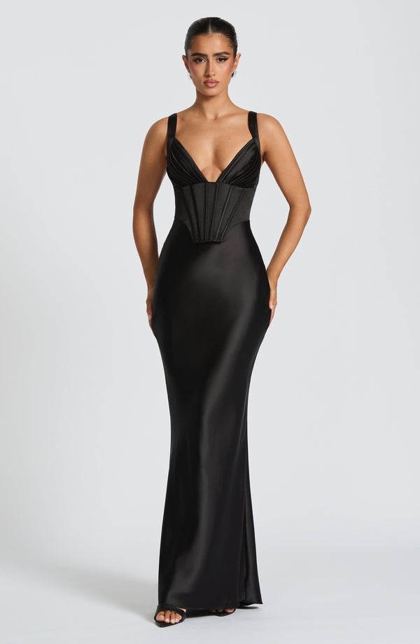 Shae Maxi Dress - Black
